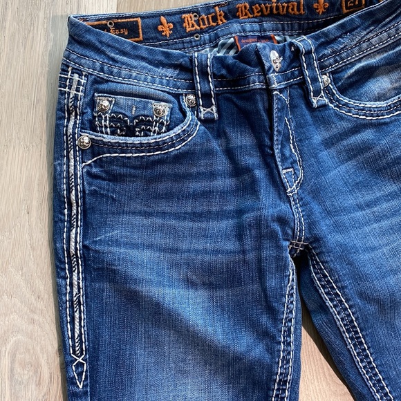 Rock Revival Boot Easy Jeans 27”x33” - Picture 4 of 12